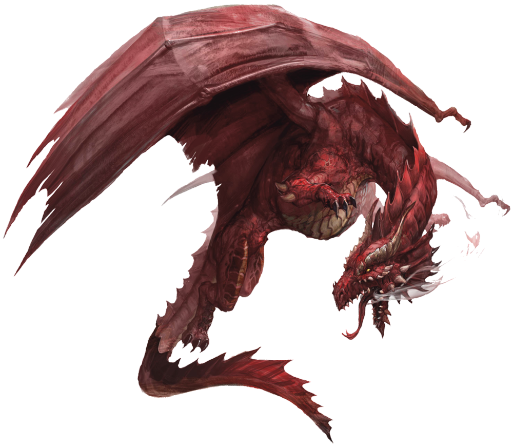 Взрослый красный дракон (Adult Red Dragon)