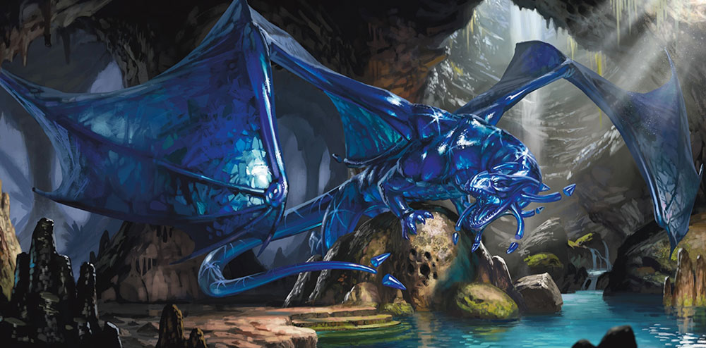 Взрослый сапфировый дракон (Adult Sapphire Dragon)