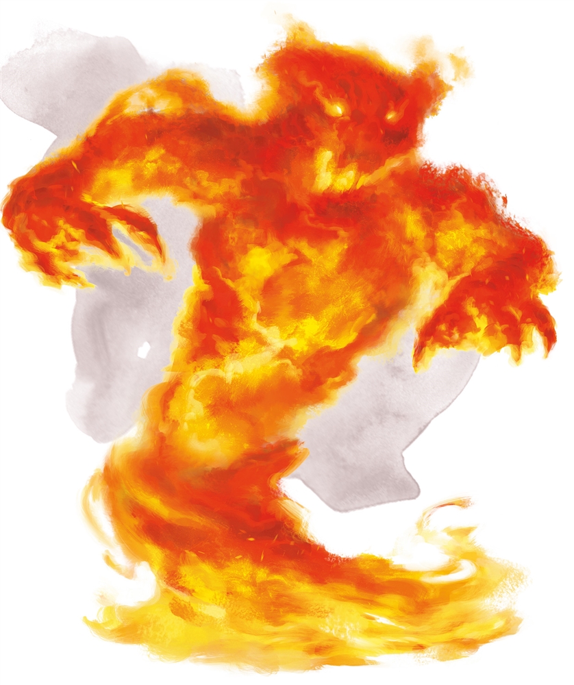 Огненный элементаль (Fire Elemental) | Существа.