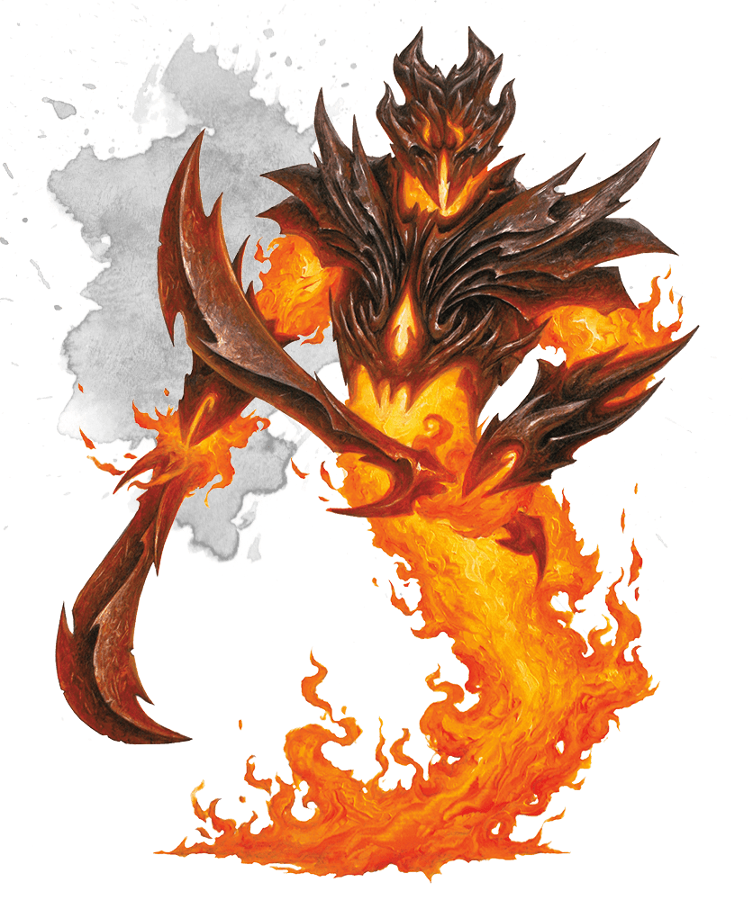 Огненный элементальный мирмидон (Fire Elemental Myrmidon)