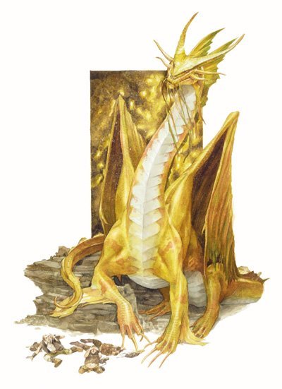 Господствующий золотой дракон