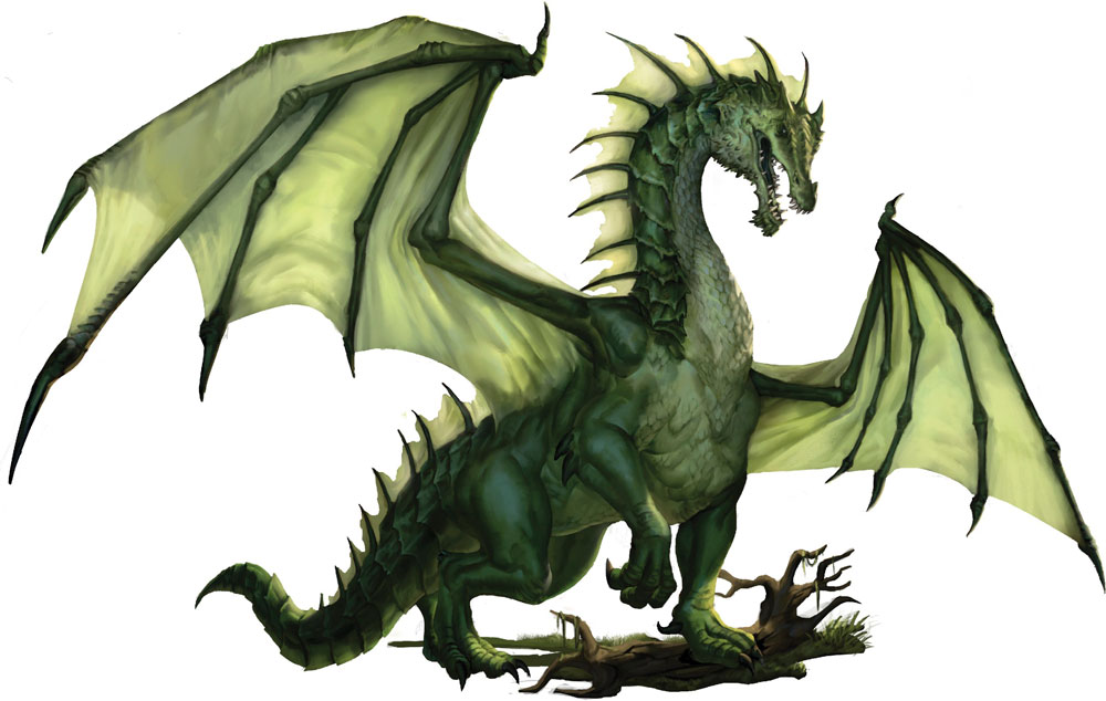 Зелёный дракон