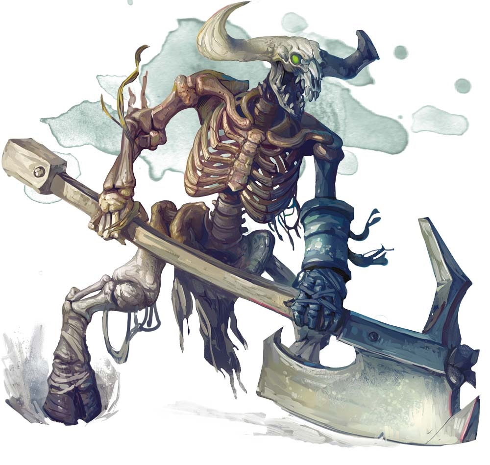 Скелет минотавра (Minotaur Skeleton)