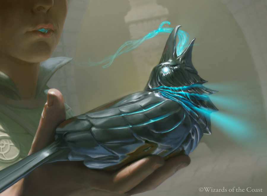 Статуэтка чудесной силы: Серебряный ворон (Figurine of Wondrous Power: Silver Raven)