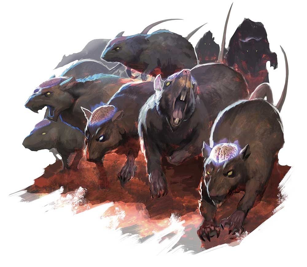 Стая черепных крыс (Swarm of Cranium Rats)